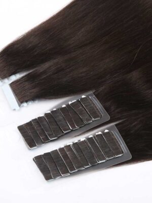 Invisible Tape Hair Extension Black